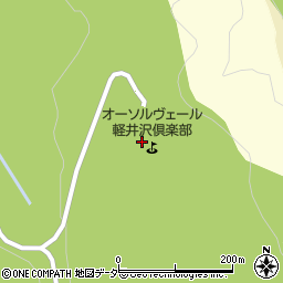 長野県北佐久郡軽井沢町茂沢1-201周辺の地図