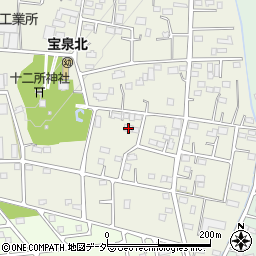 群馬県太田市別所町402周辺の地図