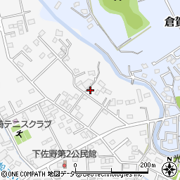 群馬県高崎市下佐野町267周辺の地図
