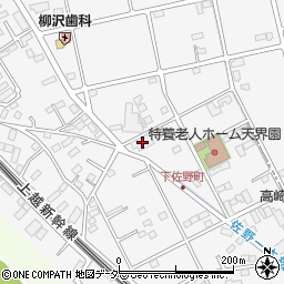小田川木工所周辺の地図