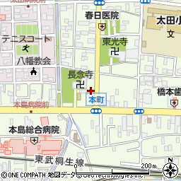 大門生花店周辺の地図