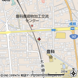 長野県安曇野市豊科4693周辺の地図