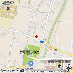 長野県安曇野市堀金烏川2146周辺の地図