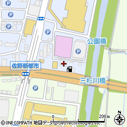栃木県佐野市高萩町1341周辺の地図