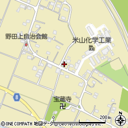 栃木県足利市野田町1795周辺の地図