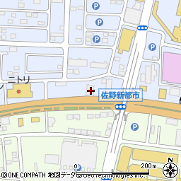 栃木県佐野市高萩町1342周辺の地図