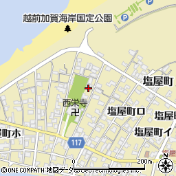 石川県加賀市塩屋町ハ114周辺の地図