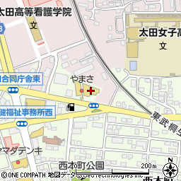 株式会社やまさ　西本町タウン本店周辺の地図