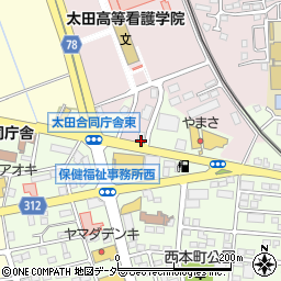 極濃湯麺 キントン 太田店周辺の地図