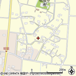 栃木県小山市鏡407周辺の地図