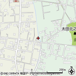 群馬県太田市別所町450-1周辺の地図