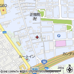 栃木県佐野市高萩町365周辺の地図