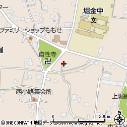長野県安曇野市堀金烏川2348周辺の地図