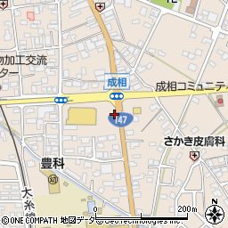 長野県安曇野市豊科4490周辺の地図