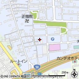 栃木県佐野市高萩町159周辺の地図