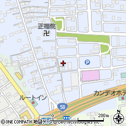 栃木県佐野市高萩町158周辺の地図