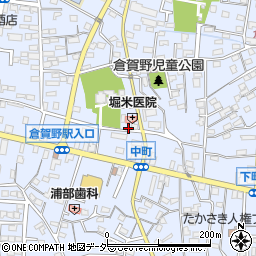堀米医院周辺の地図