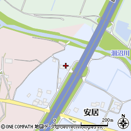 茨城県笠間市安居67周辺の地図