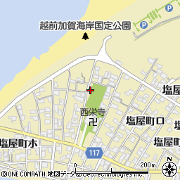 石川県加賀市塩屋町ハ107周辺の地図