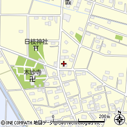 群馬県伊勢崎市山王町396-4周辺の地図