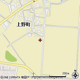 石川県加賀市上野町ニ周辺の地図