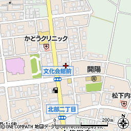 山代温泉旅館組合会館周辺の地図