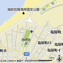石川県加賀市塩屋町ハ116周辺の地図