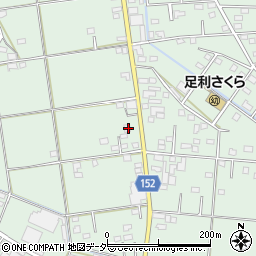 栃木県足利市島田町152-2周辺の地図