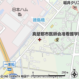 茨城県筑西市一本松4周辺の地図