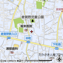 高崎市倉賀野公民館周辺の地図
