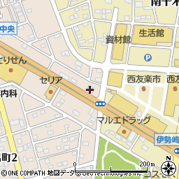 ＪＡ佐波伊勢崎中央支店周辺の地図