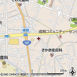 長野県安曇野市豊科4462周辺の地図
