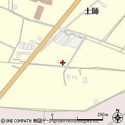 茨城県笠間市土師1273-52周辺の地図