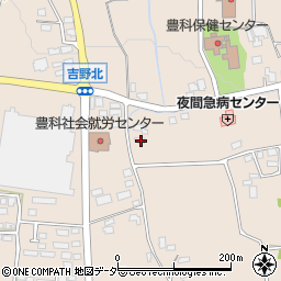 長野県安曇野市豊科4100周辺の地図