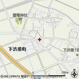 栃木県足利市下渋垂町163周辺の地図