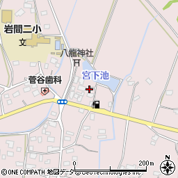 茨城県笠間市押辺728周辺の地図