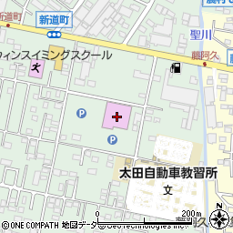 マルハン太田新道町店周辺の地図