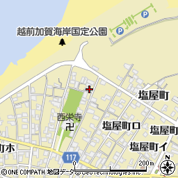 石川県加賀市塩屋町ハ117周辺の地図