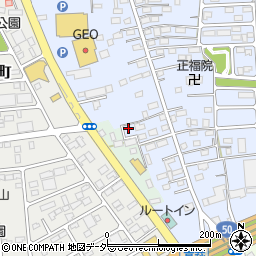 栃木県佐野市高萩町391周辺の地図
