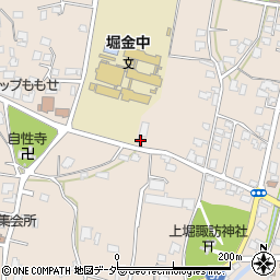 長野県安曇野市堀金烏川2129周辺の地図
