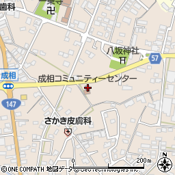 長野県安曇野市豊科4365周辺の地図