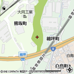 石川県加賀市大同町周辺の地図