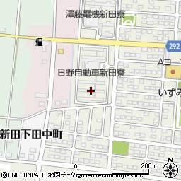 日野自動車新田寮Ｅ棟周辺の地図