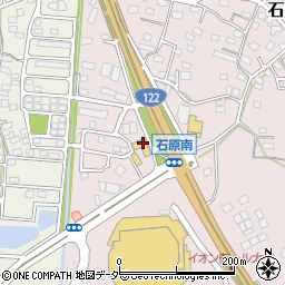 群馬三菱自動車販売（株）太田店周辺の地図