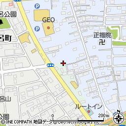 栃木県佐野市高萩町2004周辺の地図
