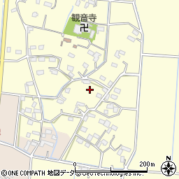 栃木県小山市鏡413周辺の地図