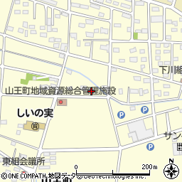 群馬県伊勢崎市山王町608-2周辺の地図