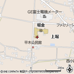 長野県安曇野市堀金烏川2287周辺の地図