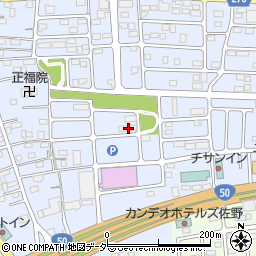 栃木県佐野市高萩町1231周辺の地図
