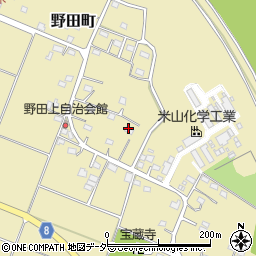栃木県足利市野田町1793周辺の地図